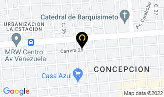 Mapa de Multiservicios Vladimir.cl en Barquisimeto