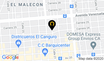 Mapa de Multishop en Barquisimeto