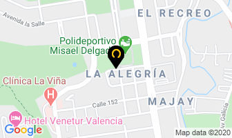 Mapa de Mundo Acuatico C.a. en Valencia