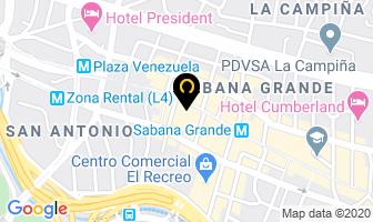 Mapa de Mystic Reggae en Caracas