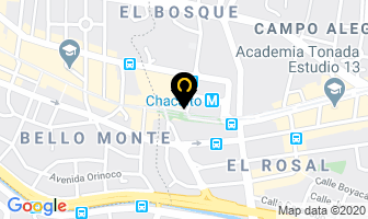 Mapa de Natural Milenio en Caracas