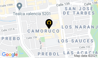 Mapa de Nombre Comercial ( Anuncio Estandar ) en Valencia