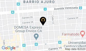 Mapa de Odontologia General Dra Anna Lodato en Barquisimeto