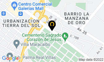 Mapa de Odontologia Helem Haim en Maracaibo