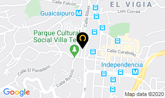 Mapa de Odontológo Elimar Goncalves en Los Teques