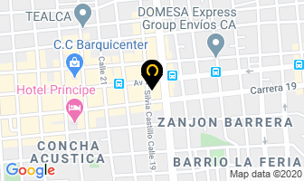 Mapa de Odontosonrisa Centro Bucal en Barquisimeto