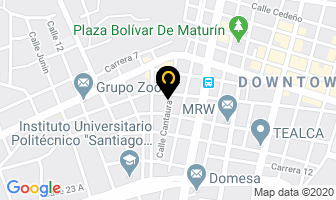 Mapa de Ofiequipos Oriente, C.a en Maturín