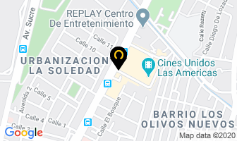 Mapa de Okaciones Y Recuerdos en Maracay