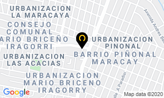 Mapa de Only Fiestas en Maracay