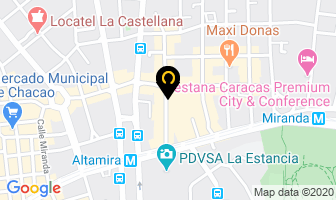Mapa de Optica Contact-o-lent, C.a. en Chacao
