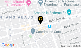 Mapa de Optica Coro Vision S.r.l. en Coro