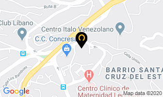 Mapa de Optica Francia C.a. en Caracas