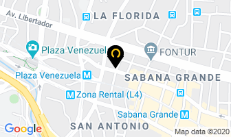 Mapa de Optica Nestor en Caracas