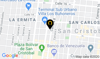 Mapa de Optica Noval C.a en San Cristóbal