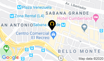Mapa de Optica Siloe Ca en Caracas
