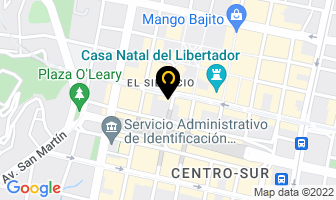 Mapa de Optica Spage, C. A. en Caracas