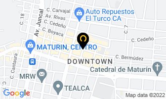 Mapa de Ordaz & Asociados C.a en Maturín