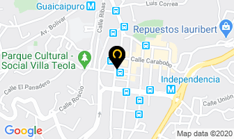 Mapa de Ortopédica Abraham, C.a en Los Teques