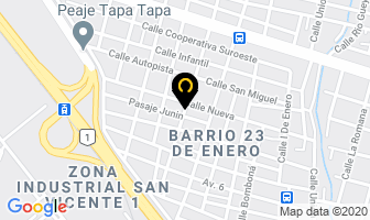 Mapa de P- Carvajal, C.a. en Maracay