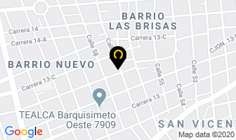 Mapa de Pan Criollo Alex en Barquisimeto