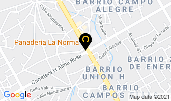 Mapa de Panaderia  Alexnaidy en Cabimas