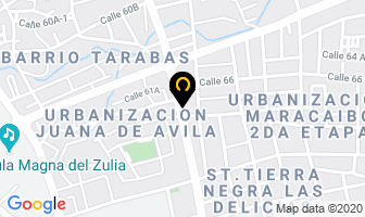Mapa de Panaderia Corazon De Jesus en Maracaibo