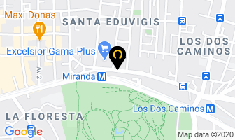Mapa de Panaderia Frank43 en Caracas