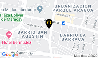 Mapa de Panadería Rico Pan 92, C.a en Maracay