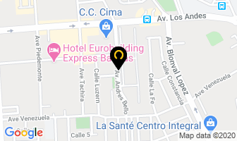Mapa de Panaderia Y Pasteleria El Llano, C.a en Barinas