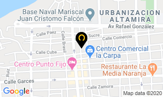 Mapa de Papeleria Reyro C.a. en Punto Fijo