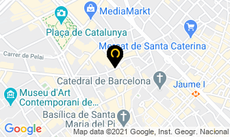 Mapa de Papeles Express en Barcelona