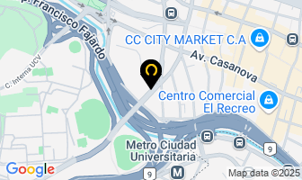 Mapa de Parquet Washington, C.a. en Caracas