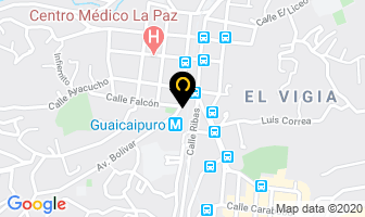 Mapa de Pasapalisimo Hnos. Zamora en Los Teques
