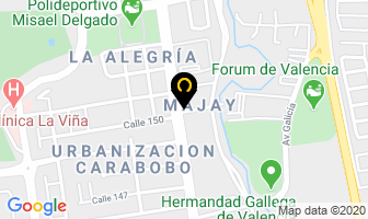 Mapa de Pasapalos Fiestas, C.a. en Valencia