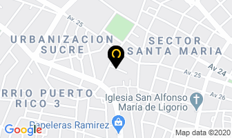 Mapa de Pastelitos “Luisma”, en Maracaibo