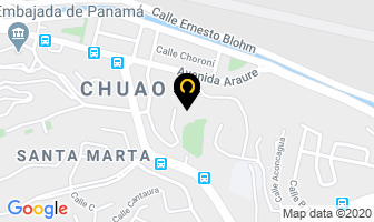 Mapa de Pavimentadora Life C.a en Caracas