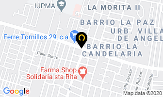 Mapa de Peluqueria Caramelo en Maracay
