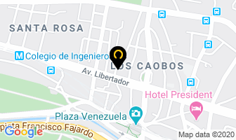 Mapa de Pension Ana en Caracas