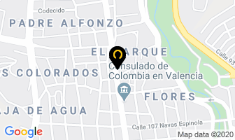 Mapa de Perfect Nutrition en Valencia