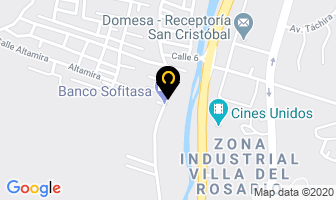 Mapa de Piñateria Lina en San Cristóbal
