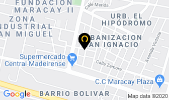 Mapa de Piñateria Zulcay en Maracay
