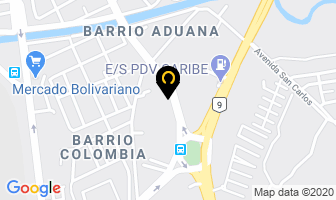 Mapa de Pinturas América, C.a en Aragua de Barcelona