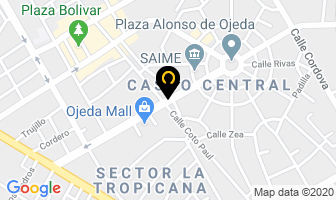Mapa de Pirotécnica Venezuela 2007, C.a en Ciudad Ojeda