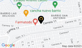 Mapa de Piscinas Centroccidente Ca en Barquisimeto