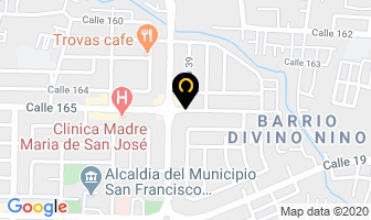 Mapa de Pizza Planet, C.a. en San Francisco de Asís