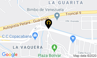 Mapa de Placa Centro Masisa Guarenas en Guarenas