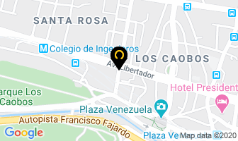 Mapa de Plasticos Byeflex Caracas C.a. en Caracas