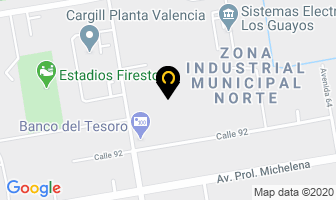 Mapa de Plasticos Serapiglia C.a. en Valencia