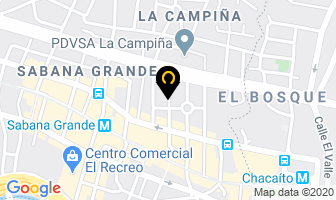 Mapa de Plaza Palace Hotel en Caracas