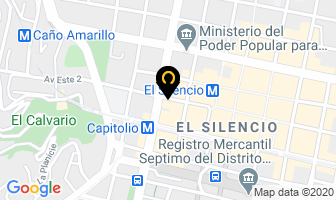 Mapa de Plomería Henvez C.a en Caracas